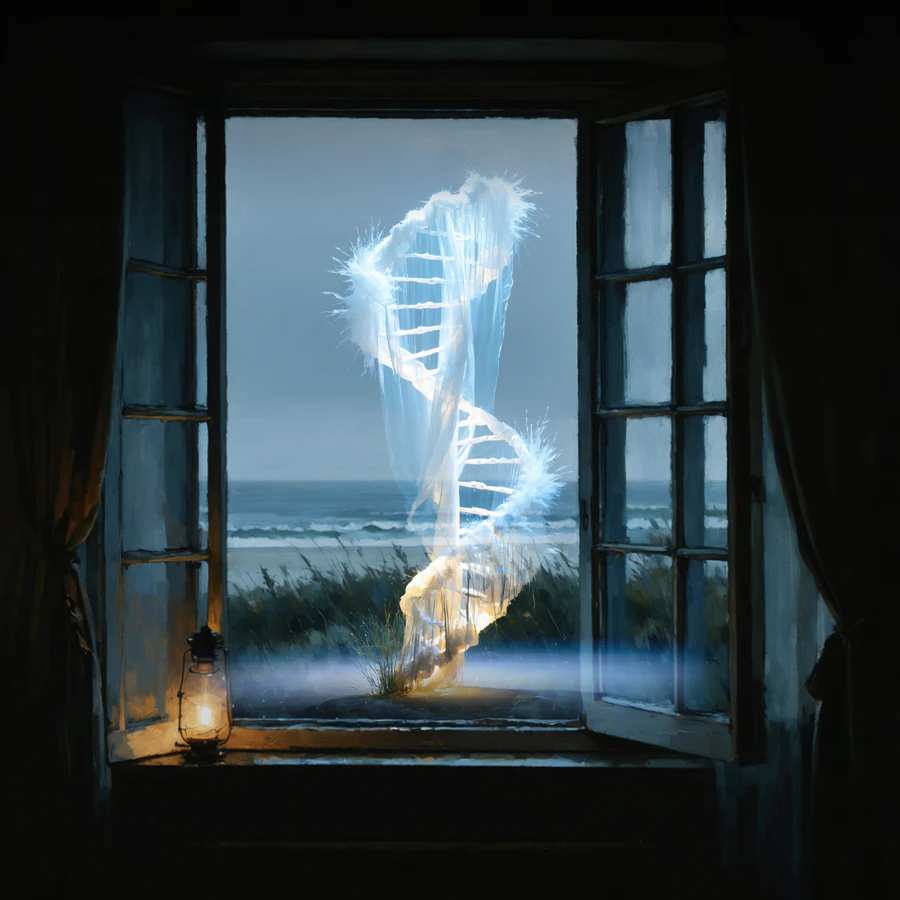 The Open Window Sound DNA art